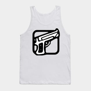 Gta Weapon pistol Tank Top